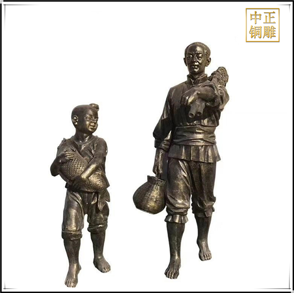 捕魚民俗雕塑.jpg 捕魚民俗雕塑.jpg