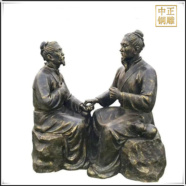 懸壺濟(jì)世銅雕塑.jpg 懸壺濟(jì)世銅雕塑.jpg