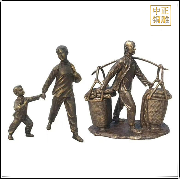 走西口民俗雕塑.jpg 走西口民俗雕塑.jpg