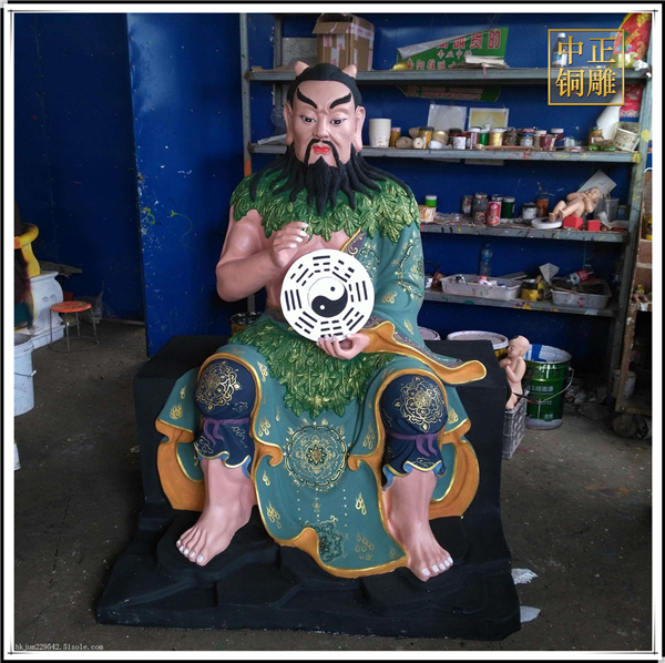 彩繪伏羲雕塑_副本.jpg 彩繪伏羲雕塑_副本.jpg