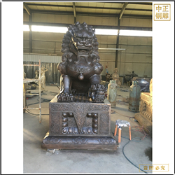 天安門(mén)銅獅子雕塑