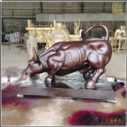 定制銅牛雕塑價格 