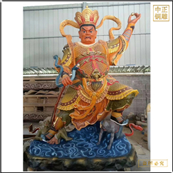 2.5米四大天王佛像廠家批發